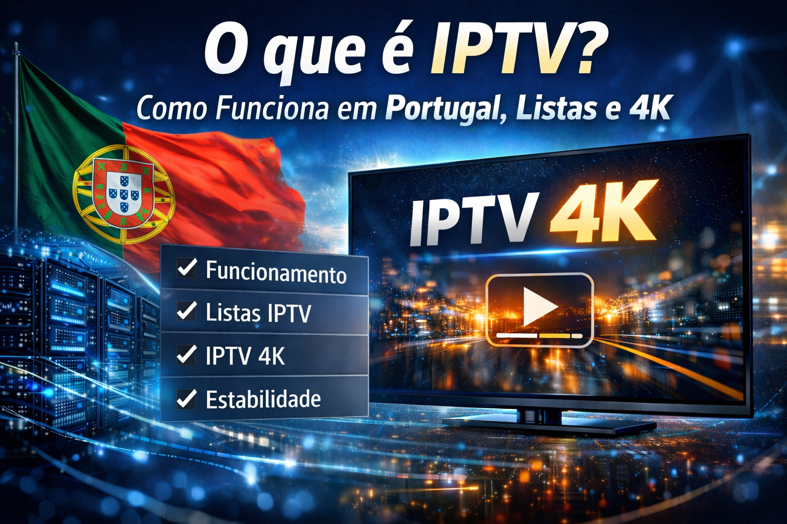 O que é IPTV